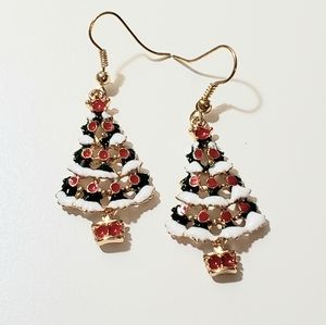 🎄2/$10 Christmas Tree Hook Earrings